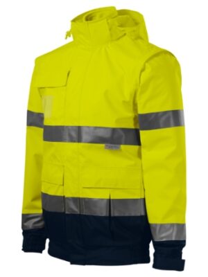 Jacket unisex - HV Guard 4 in 1-fluoreszkáló sárga