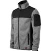 Softshell kabát férfi - Casual-knit light gray