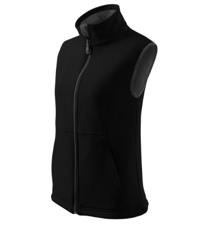 Softshell mellény női - Vision-fekete
