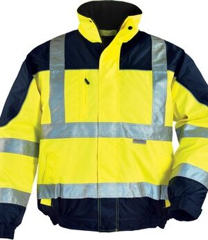 AIRPORT FLUO DZSEKI SÁRGA/SÖTÉTKÉK