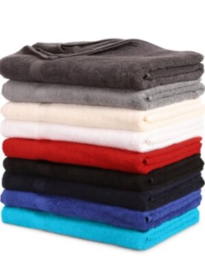 Fürdőlepedő unisex - Bath Towel 450-light anthracite