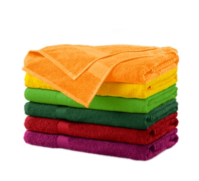 Fürdőlepedő unisex - Bath Towel 450-mandarinsárga