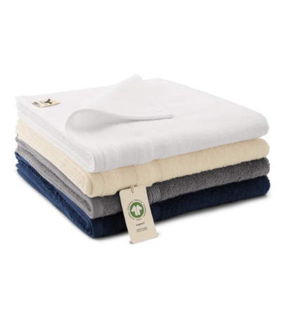 Fürdőlepedő unisex - Organic (GOTS)-tengerészkék